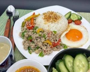 マレーシア風ガパオライス/Malaysia Style Gapao Rice