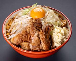 まぜそば 生卵付き(200g)Mazesoba (with raw egg)