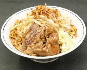 まぜそば フライドガーリック付き (200g)Mazesoba noodle with topping Fried Garlic