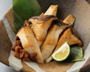 エリンギの鉄板焼き