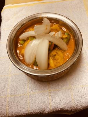ナンハウス 野菜ドピヤザカレー