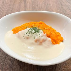 【ホワイトソース】バターオムライス