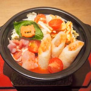 イタリアンきりたんぽ鍋+ライス