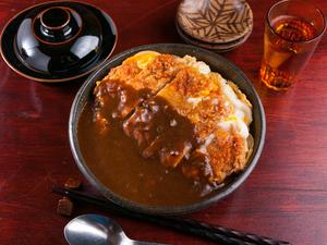 カツ丼カレー Pork Cutlet Curry Rice Bowl