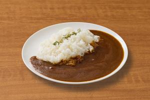 肉屋のハンバーグとガーリックライス 肉屋のビーフカレー Beef Curry