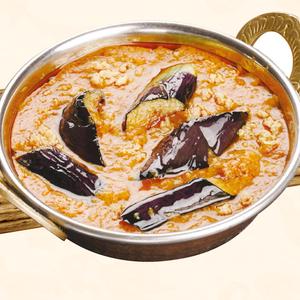 Kima baigan curry