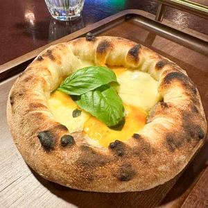 バーガーリータピッツァ(ディープディッシュ肉ピザ)
