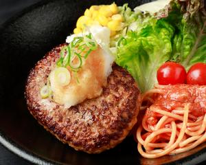 大根おろしポン酢ハンバーグ
