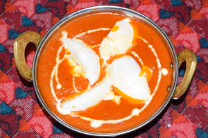 キーマエッグカレー Keema Egg Curry