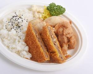 からあげ＆メンチカツ弁当