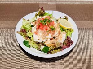 豆腐サラダ