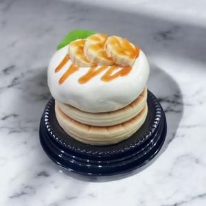 キャラメルバナナパンケーキ