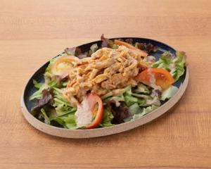 蒸し鶏の棒棒鶏サラダ