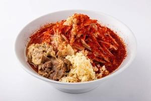 濃厚背脂 魚介豚骨赤信号【まぜそば】