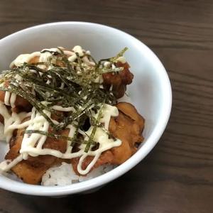 ミニからあげ丼(マヨかけ)