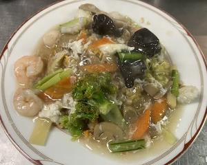 上海風あんかけ炒飯