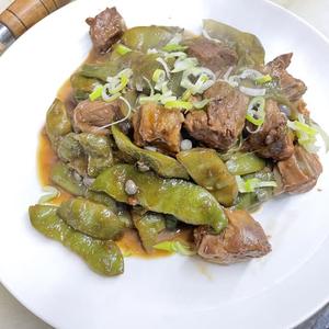 371.スペアリブとモロッコインゲンの煮込み(排骨豆角)