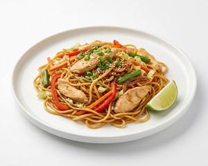 鶏肉焼きそば