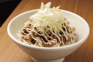 炙りチャーシュー丼 Diced broiled CHARーSIU(pork) bow