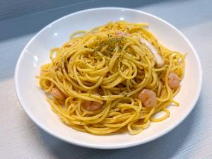 海鮮ガーリックパスタ