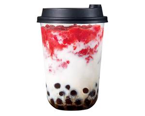 ファーストキッチン 台湾タピオカ贅沢ストロベリーラテ