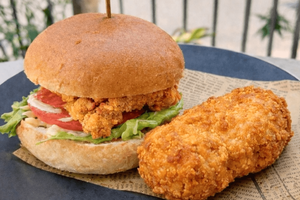 チキンバーガー フライドチキンセット