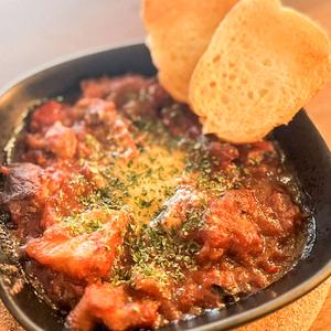 ハチノスと牛すじのトマト煮込み(トリッパ)