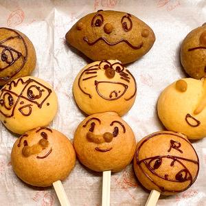タマゴケーキキャラクター3本