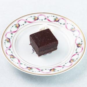 自家製チョコレートケーキ