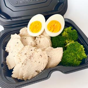 美ボディBOXデラックス(低温調理した鶏むね肉200g・ブロッコリー・ゆで卵)