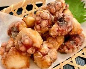 タコの唐揚げ