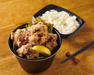 鶏ももジューシー唐揚げ ごはんセット