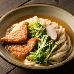 冷やしきつねうどん cold FOX udon