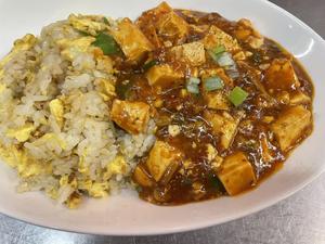 麻婆豆腐チャーハン丼