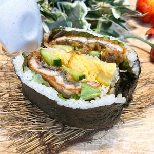 おにぎらず「天むす鰻玉」