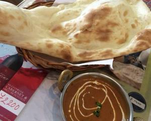 ベジタブルカレー＆プレーンナンセット