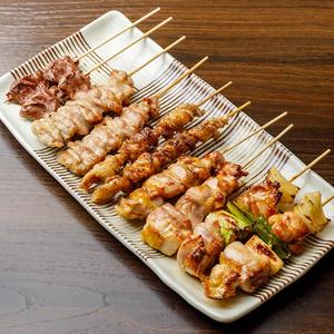 焼き鳥10種盛り合わせ