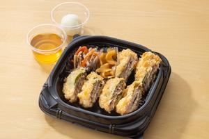 鰹の梅はさみ揚げ弁当
