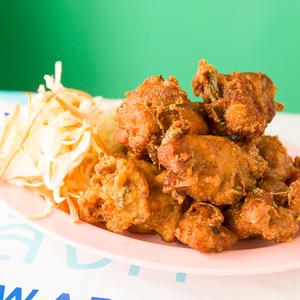 ハーブ風味の鶏唐揚げ