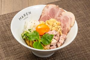チャーシューしょうゆまぜそば ミニ飯付(レンジ加熱可)