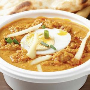 キーマカレーセット、ナンorライス付 Keema Curry＆Nan or Rice