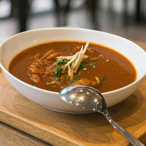ガーリックチキントマトカレー