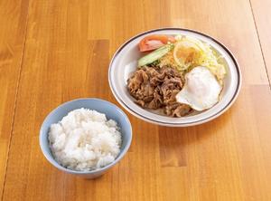 豚生姜焼き弁当(ライス・サラダ・おばんざい付)