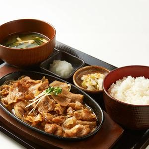 豚生姜焼き定食