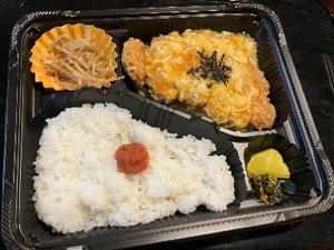 トンカツ卵とじ弁当