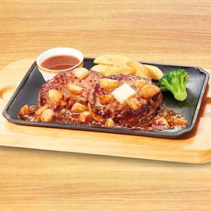 【921】単品ニンニク手ごねハンバーグ300ｇ