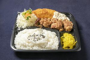もも＆白身魚フライ弁当