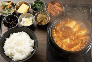 スンドゥブチゲ定食