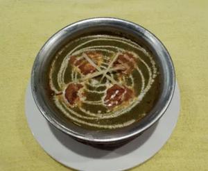 ほうれん草マトンカレー Spinach mutton curry