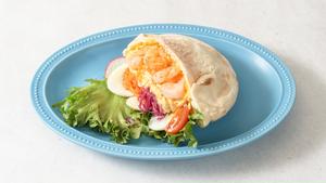 海老たまごタルタルサンド Shrimp egg tartare sandwich